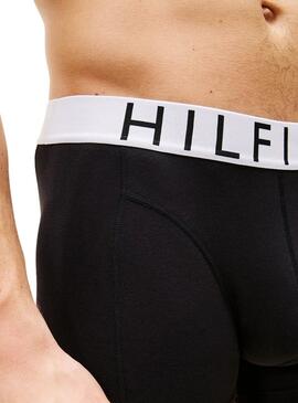 Caleçon Tommy Hilfiger boxer noir pour hommes