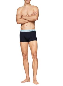 Boxers Tommy Hilfiger bleu marine pour hommes