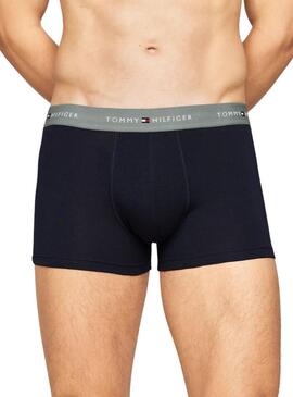 Boxers Tommy Hilfiger bleu marine pour hommes