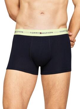 Boxers Tommy Hilfiger bleu marine pour hommes