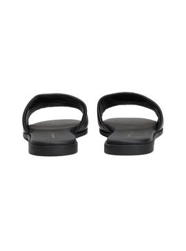 Sandales Tommy Hilfiger Logo noir pour femme