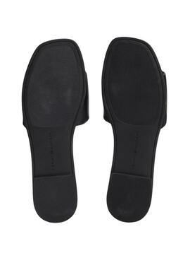 Sandales Tommy Hilfiger Logo noir pour femme