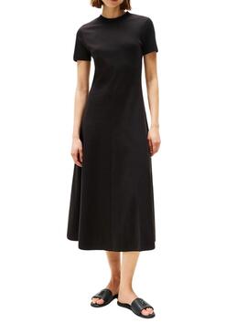 Sandales Tommy Hilfiger Logo noir pour femme