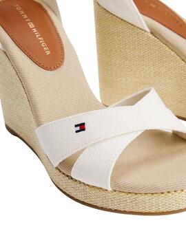 Sandales Tommy Hilfiger Espad blanc pour femme