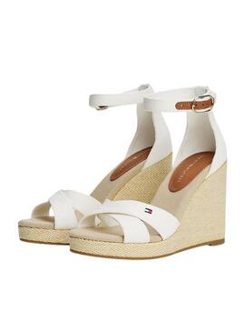 Sandales Tommy Hilfiger Espad blanc pour femme