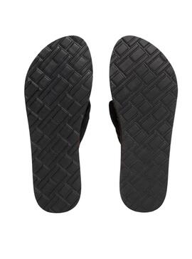 Sandales Tommy Hilfiger Elevated noires pour femmes