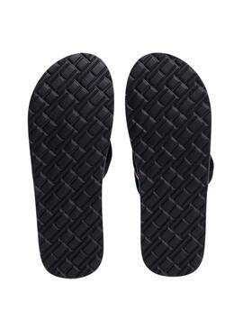 Tongs Tommy Hilfiger Corporate bleu marine pour homme