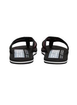 Tongs Tommy Hilfiger Corporate noires pour homme