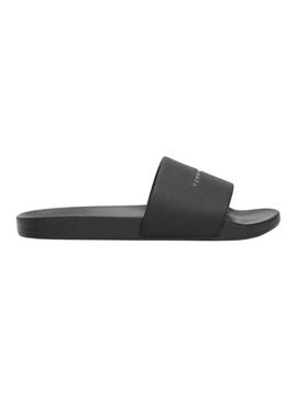  HILIFGER NYC POOL SLIDE Noir