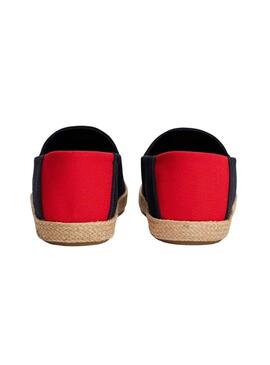 Espadrilles bleues marine Tommy Hilfiger pour homme