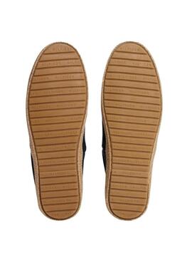 Espadrilles bleues marine Tommy Hilfiger pour homme