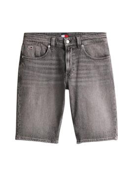 Bermuda Tommy Jeans Ronnie gris pour homme.