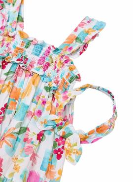Robe Mayoral imprimée avec bandeau pour fille