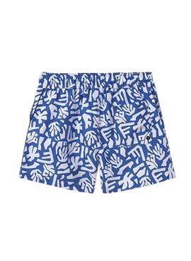 Maillot bermuda  Mayoral  imprimé bleu pour garçon