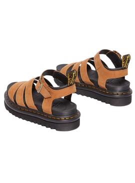 Sandales Dr Martens Blaire marron pour femme