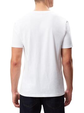 T-Shirt Napapijri Soggy SS Blanc Pour Homme