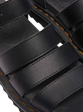 Sandales Dr. Martens Blaire noires pour femmes