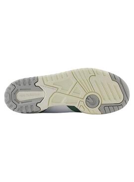 Sneakers New Balance GSB550 blanc vert pour enfants