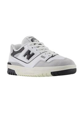  Sneakers New Balance PSBB550 blanc et noir pour enfants