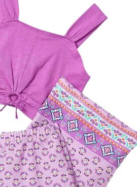Ensemble Mayoral pantalon imprimé et top fille