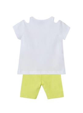 Set  Mayoral leggings et t-shirt avec ouvertures pour fille