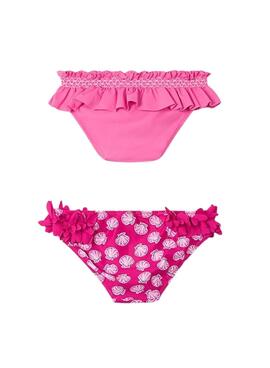 Lot de 2 culottes Mayoral rose et imprimées pour fille.