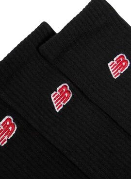Chaussettes New Balance logo noir pour enfants