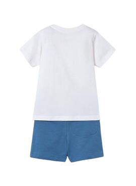 Ensemble Mayoral short et t-shirt ocean pour enfant