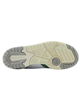 Chaussures New Balance 550 blanc vert pour enfants