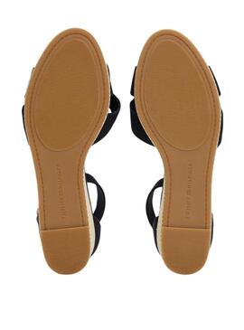 Sandales Tommy Hilfiger Flag Criss marine pour femme