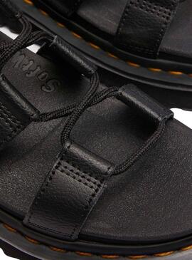 Sandales Dr. Martens Nartilla noires pour femme.