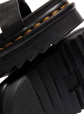 Sandales Dr. Martens Nartilla noires pour femme.