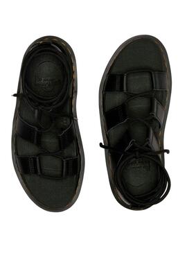 Sandales Dr. Martens Nartilla noires pour femme.