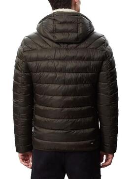 Veste Napapijri Aerons Hood Vert pour Homme