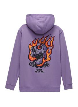 Sweat Vans Vortex violet pour enfant