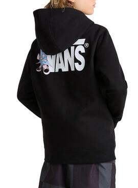 Sweatshirt Vans Super noir pour fille