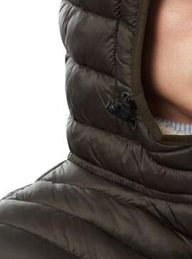 Veste Napapijri Aerons Hood Vert pour Homme