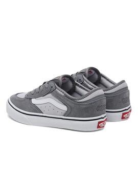 Chaussures Vans Rowley Teen Classic gris.