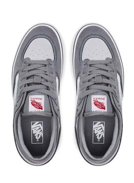 Chaussures Vans Rowley Teen Classic gris.