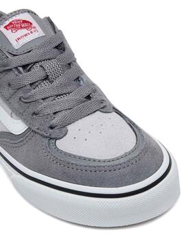 Chaussures Vans Rowley Teen Classic gris.