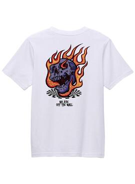 Maillot Vans Vortex blanc pour enfant