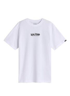 T-shirt Vans Shattered blanc pour enfant