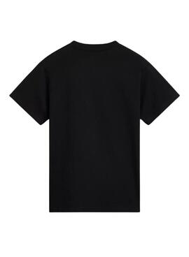 T-shirt Vans Print Box Noir pour enfant