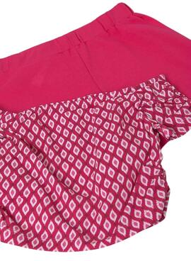 Ensemble Mayoral short et top imprimé pour fille