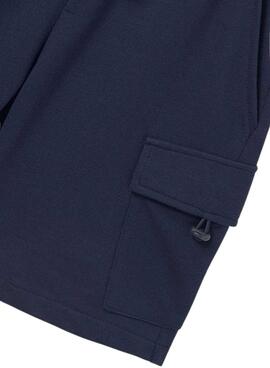 Bermuda Mayoral, jupe en tricot marin pour garçon.
