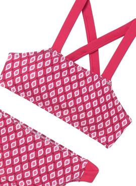 Bikini Mayoral imprimé rose pour fille