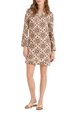 Robe géométrique Naf Naf pour femme