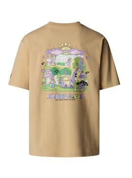 T-shirt The North Face x Patron beige pour hommes et femmes