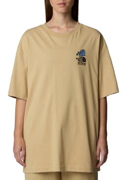 T-shirt The North Face x Patron beige pour hommes et femmes