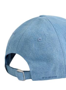 Casquette Silbon Raqueta en denim pour homme.
